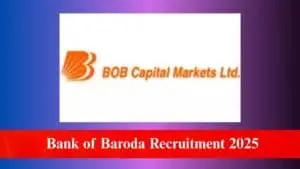 Bank of Baroda Recruitment 2025