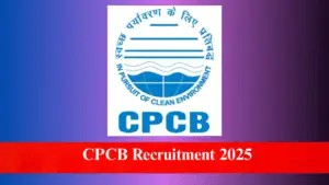 CPCB Recruitment 2025