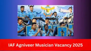 IAF Agniveer Musician Vacancy 2025