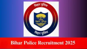 Bihar Police Recruitment 2025
