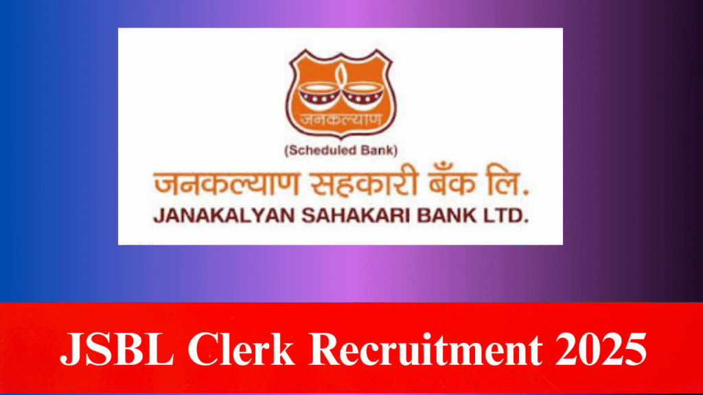 Jsbl JSBL Clerk Recruitment 2025 – Apply Online For Clerk Posts | Secure ...