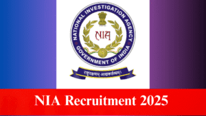 NIA Inspector & Sub-Inspector Bharti 2025