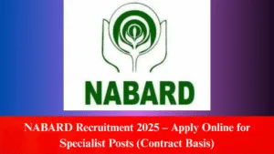 NABARD Specialist Jobs 2025