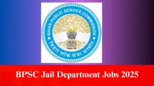 BPSC Jail Department Jobs 2025