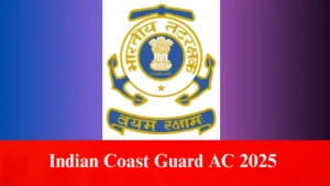 Indian Coast Guard AC 2025 