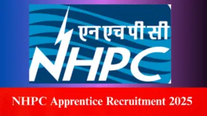 NHPC Apprentice Recruitment 2025 