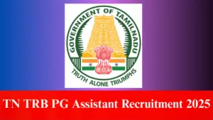TN TRB PG Assistant Recruitment 2025