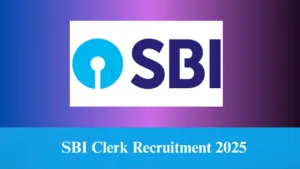 SBI Clerk Recruitment 2025
