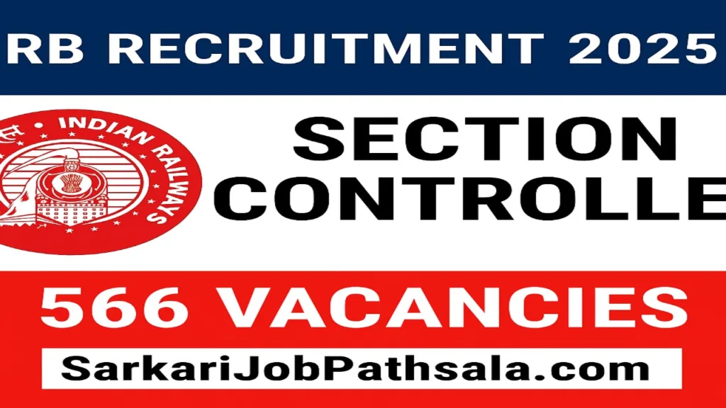 RRB Section Controller Vacancy 2025