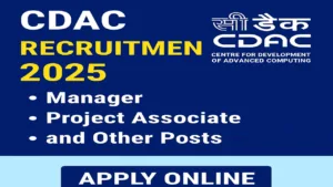 CDAC Recruitment 2025