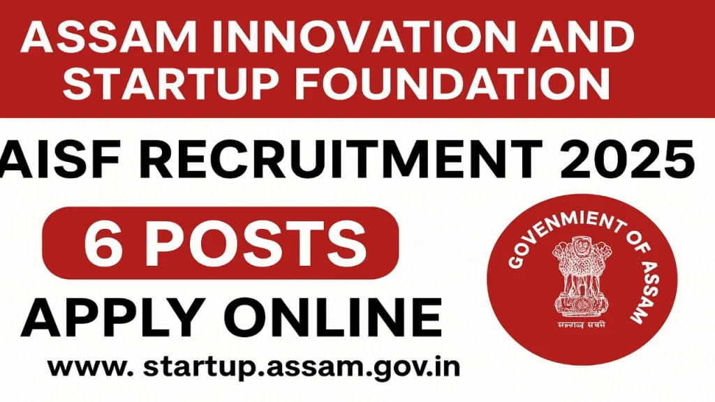 AISF Recruitment 2025