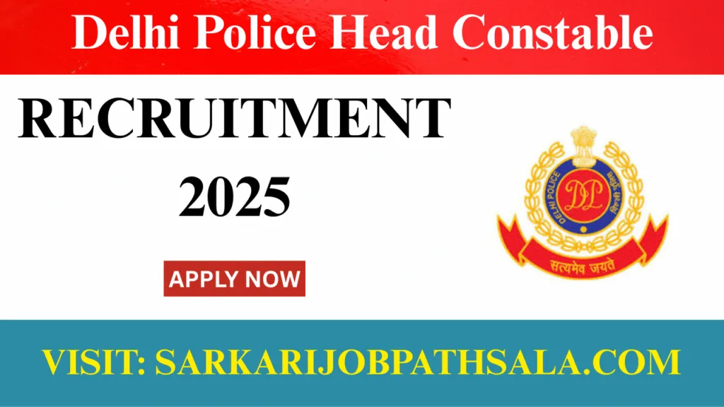 SSC Delhi Police Recruitment 2025