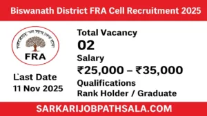 Assam FRA Recruitment 2025