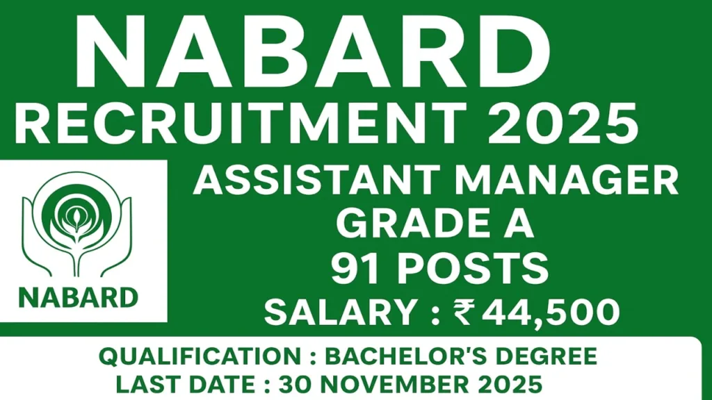 NABARD Vacancy 2025