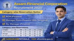 Assam Financial Corporation Recruitment 2025