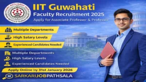 IIT Guwahati Faculty Recruitment 2025