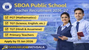 SBOA Public School Teacher Jobs 2026-27