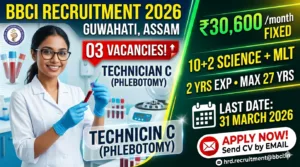 BBCI Recruitment 2026