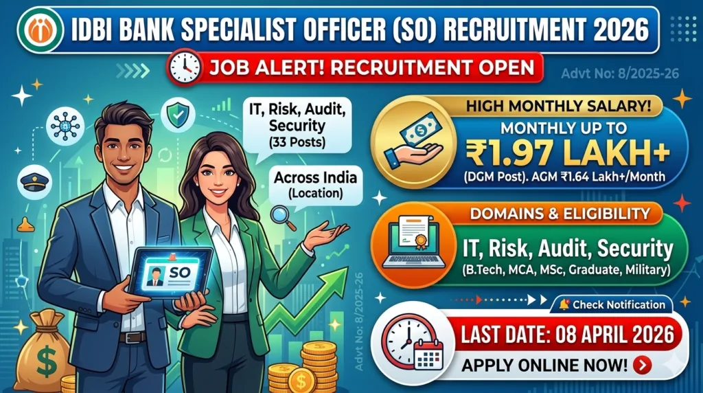 IDBI Bank SO Recruitment 2026