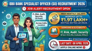 IDBI Bank SO Recruitment 2026