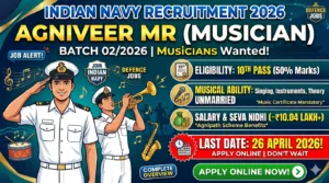 Indian Navy Recruitment 2026