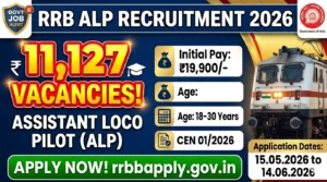 RRB ALP Recruitment 2026