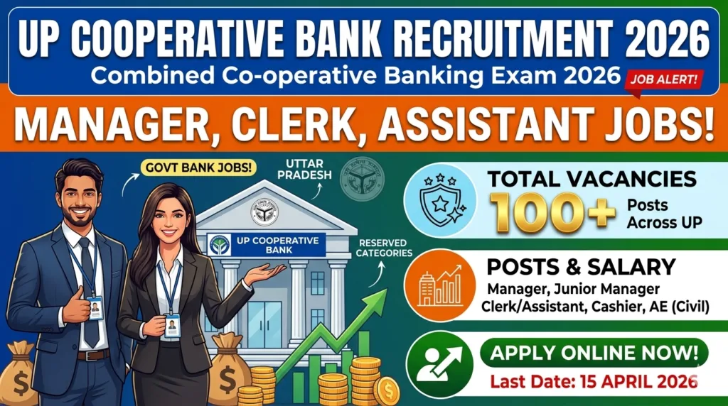 UP Cooperative Bank Recruitment 2026