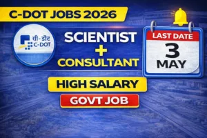 C-DOT Recruitment 2026