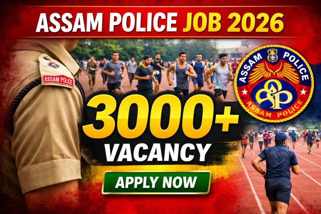 Assam Police Recruitment 2026