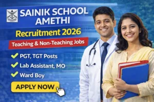 Sainik School Amethi Recruitment 2026 OUT
