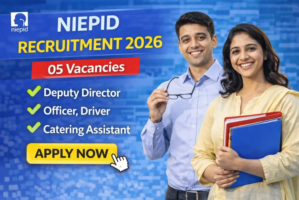 NIEPID Recruitment 2026 OUT