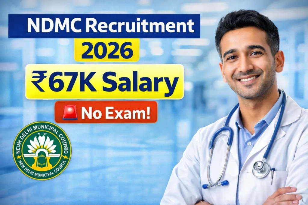 NDMC Recruitment 2026