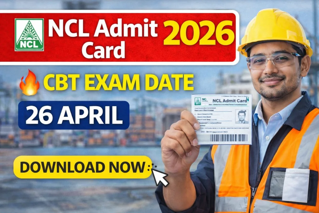 NCL Admit Card 2026