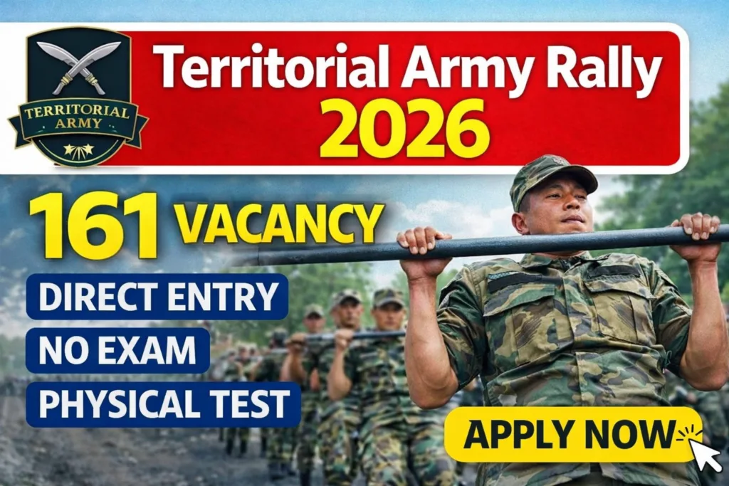 Territorial Army Rally 2026