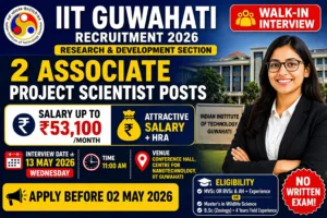 IIT Guwahati Recruitment 2026