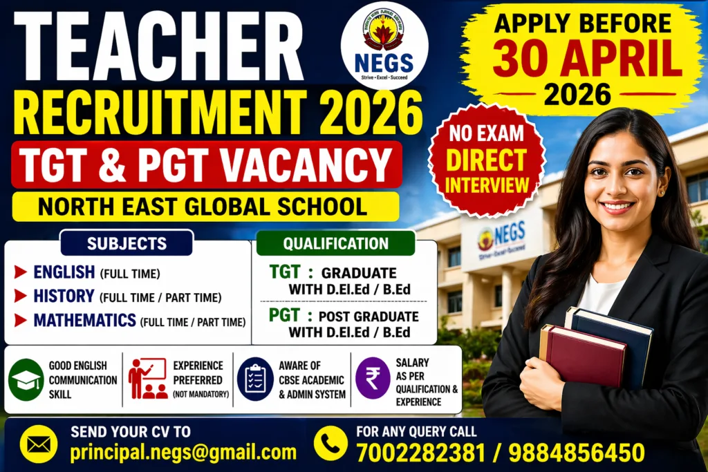 Teacher Recruitment 2026