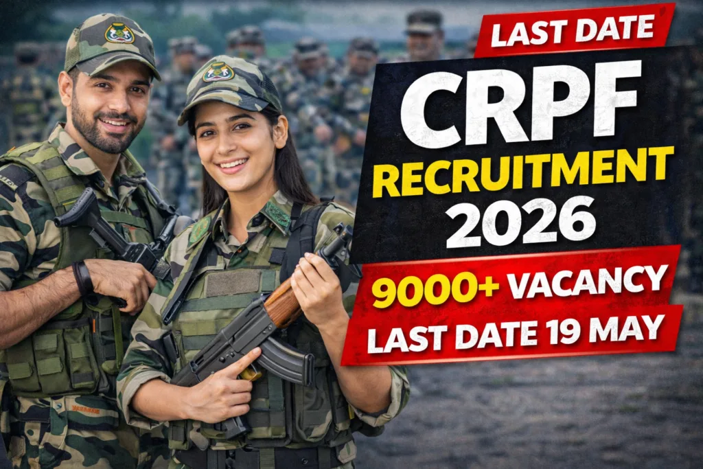 CRPF Recruitment 2026