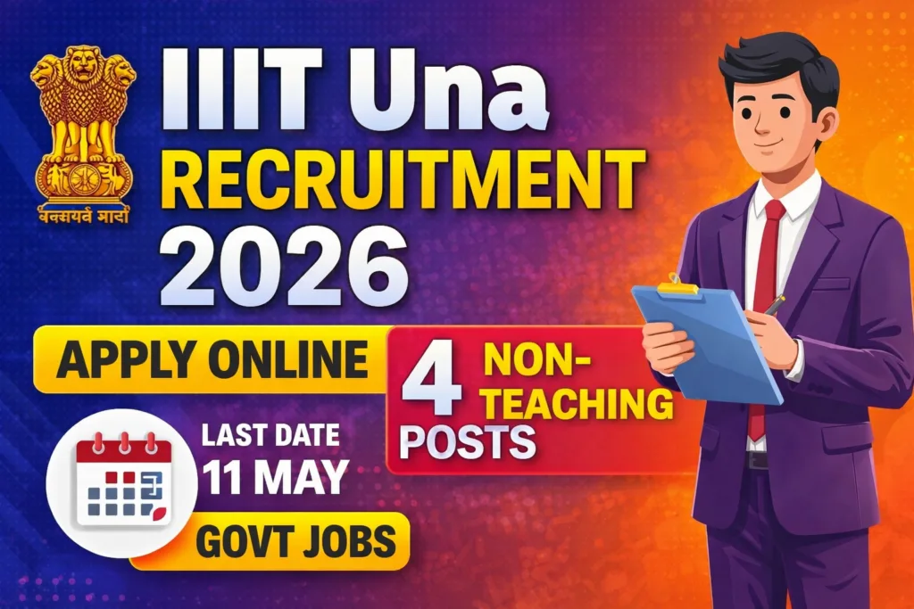 IIIT Una Recruitment 2026