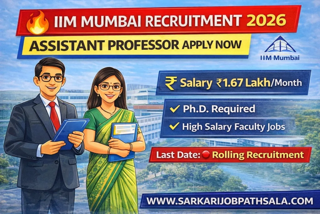 IIM Mumbai Recruitment 2026
