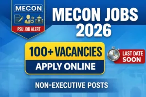 MECON Recruitment 2026