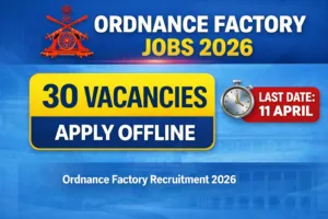 Ordnance Factory Bhandara Recruitment 2026