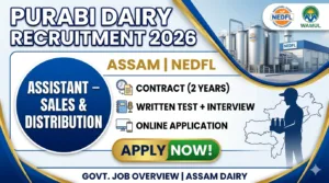 Purabi Dairy Recruitment 2026