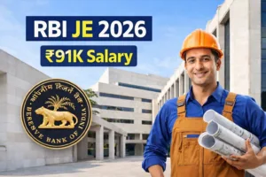 RBI JE Bharti 2026