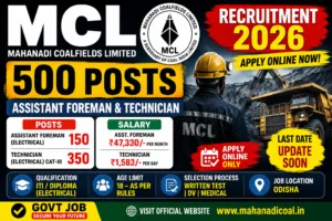 MCL Recruitment 2026 