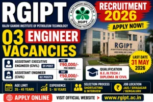 RGIPT Recruitment 2026 