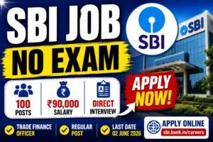 SBI Recruitment 2026