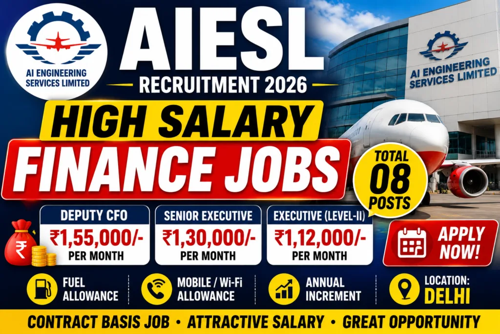 AIESL Recruitment 2026