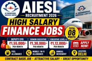 AIESL Recruitment 2026