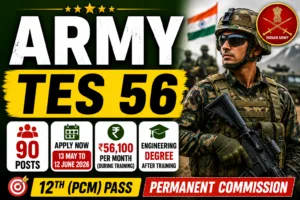Indian Army TES 56 Recruitment 2026 