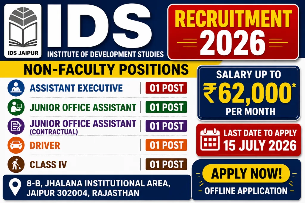 IDS Recruitment 2026